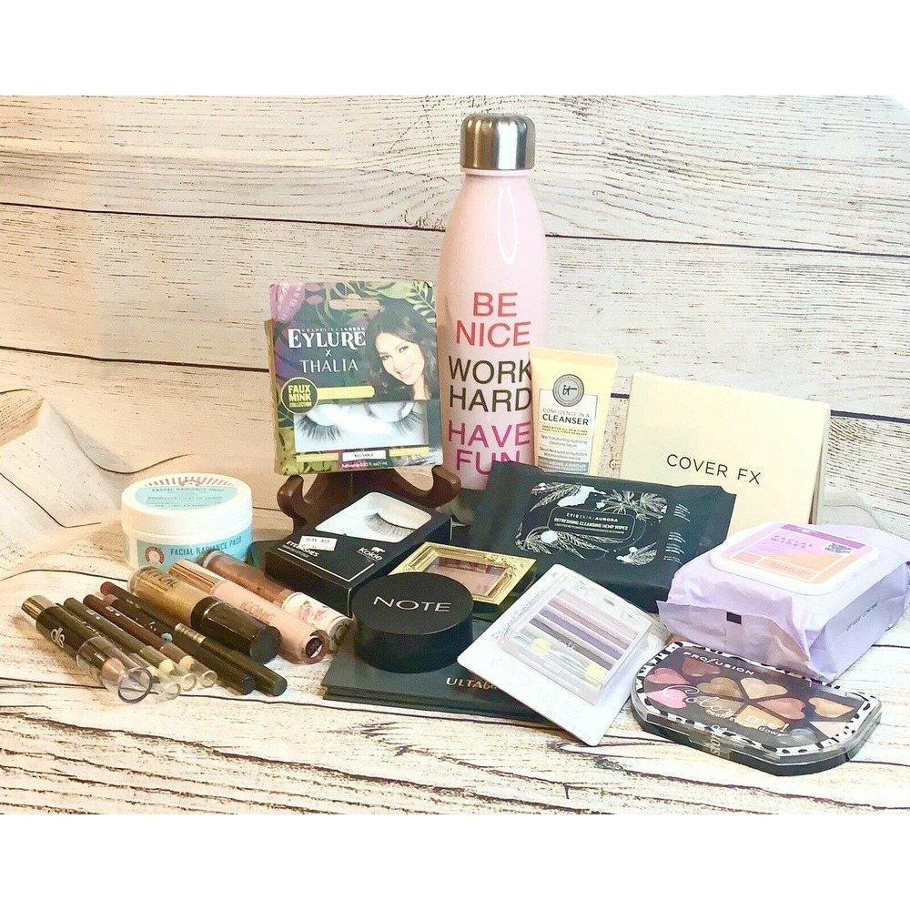 Beauty Bundle New Shadows Lashes Palettes Cleansers and MORE